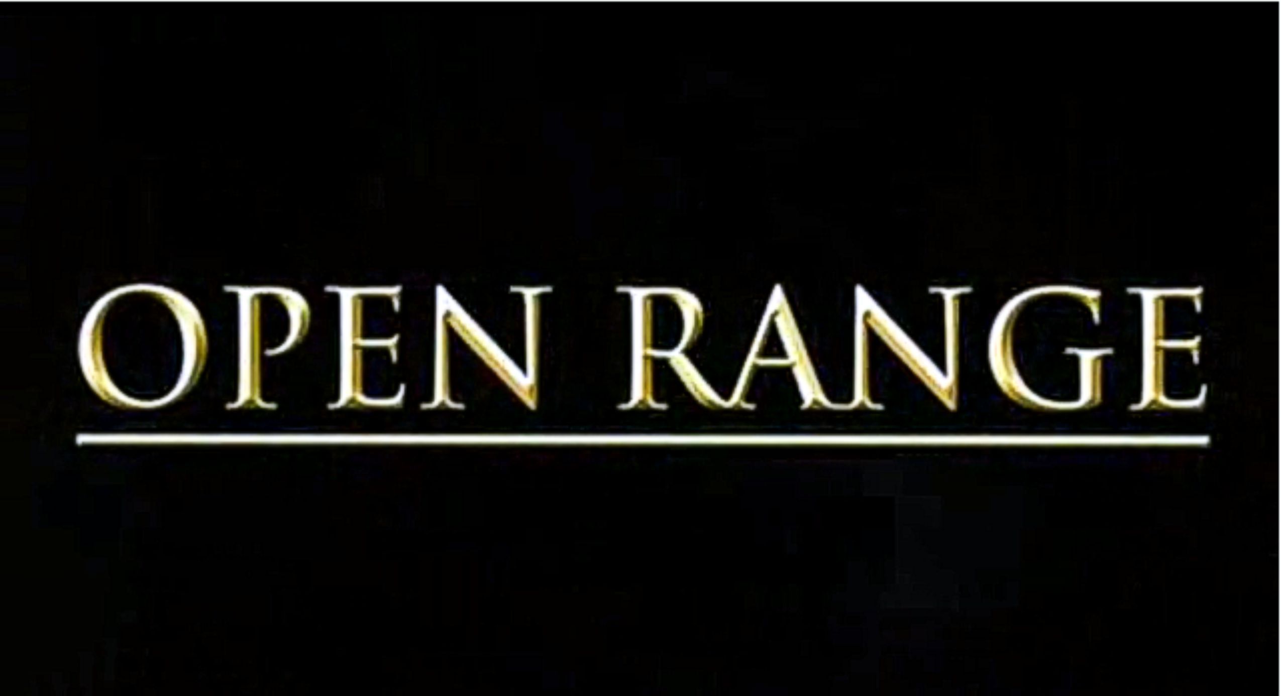 Open Range Title Banner