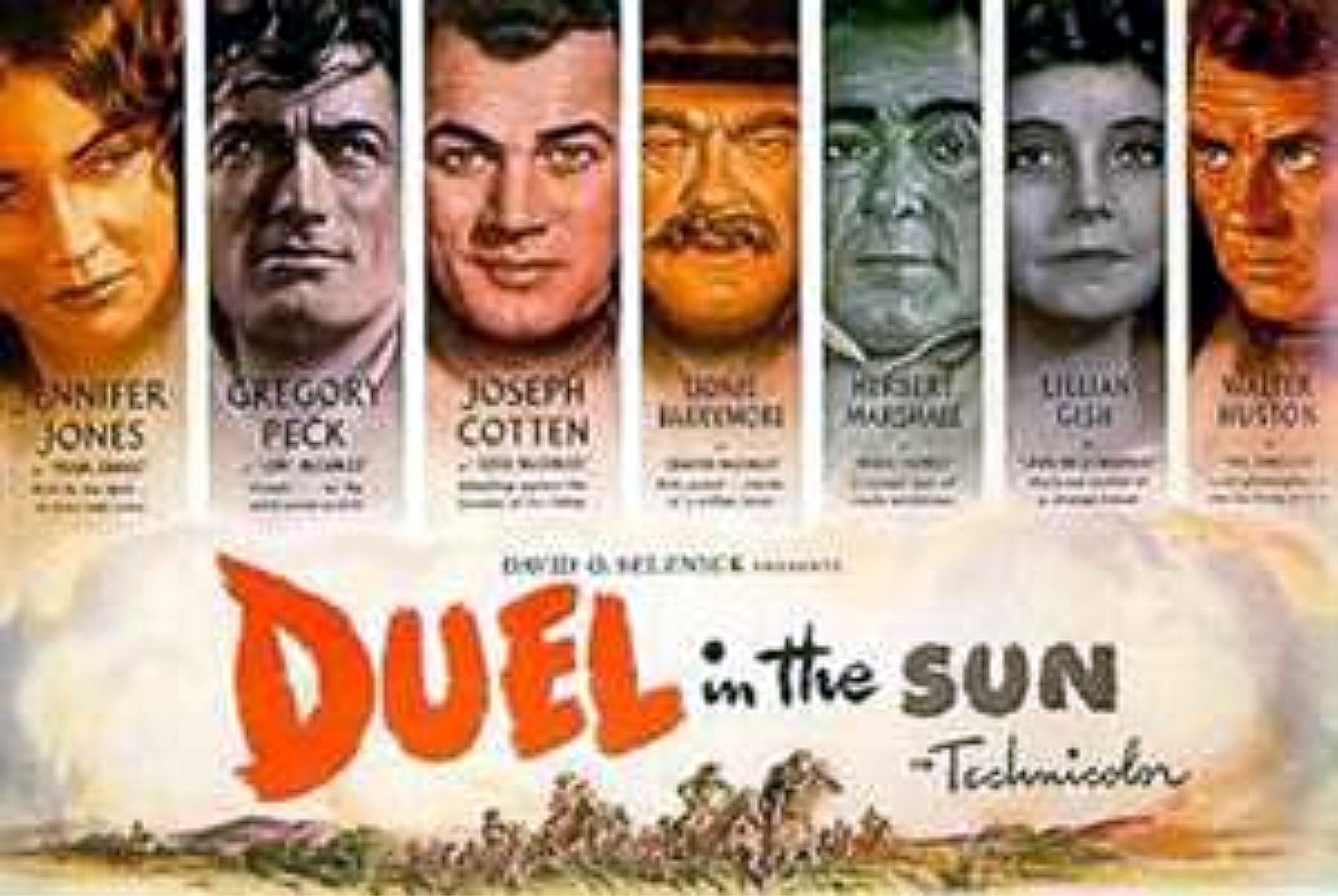 Duel in the Sun poster