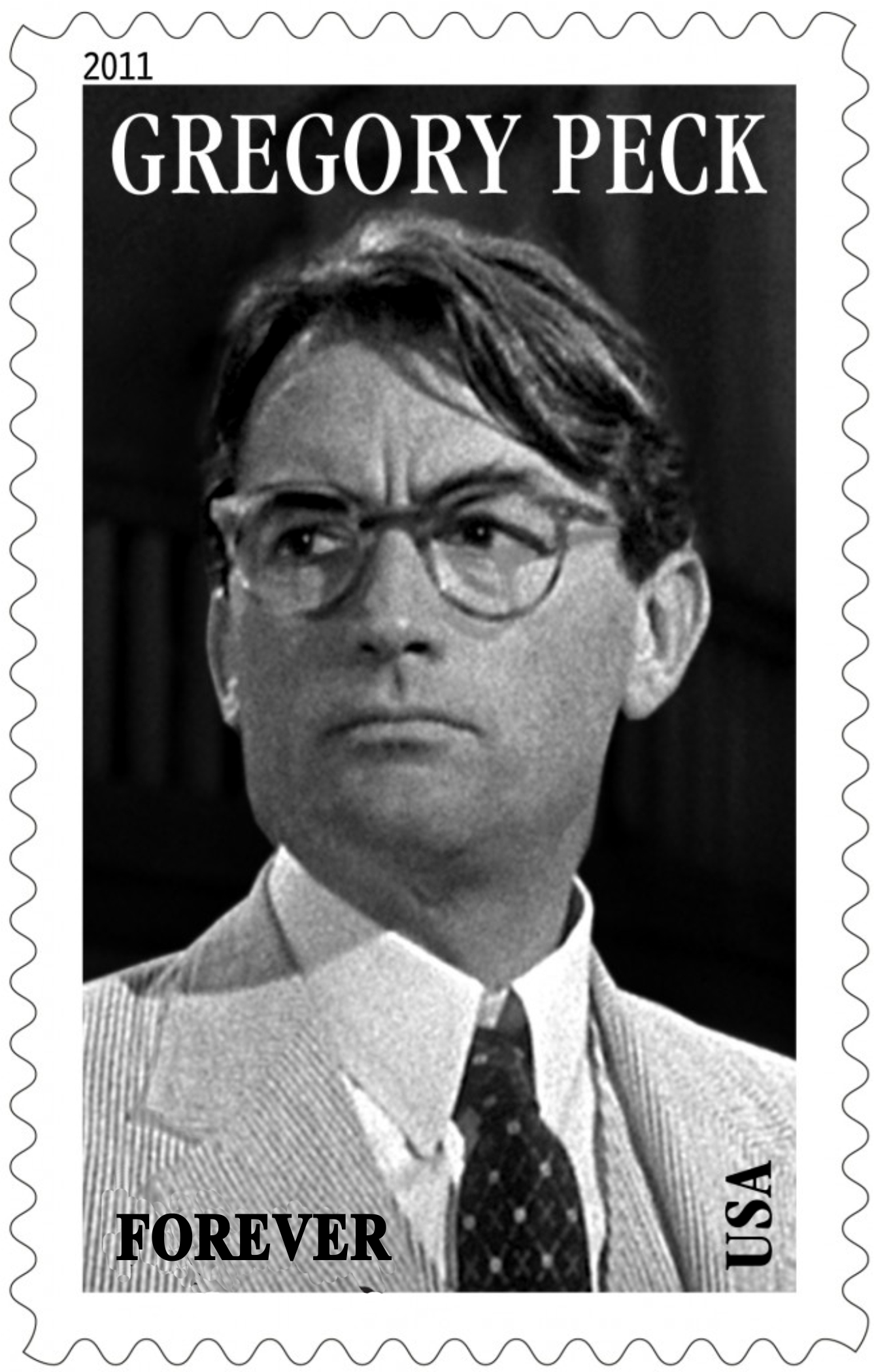 Gregory Peck stamp
