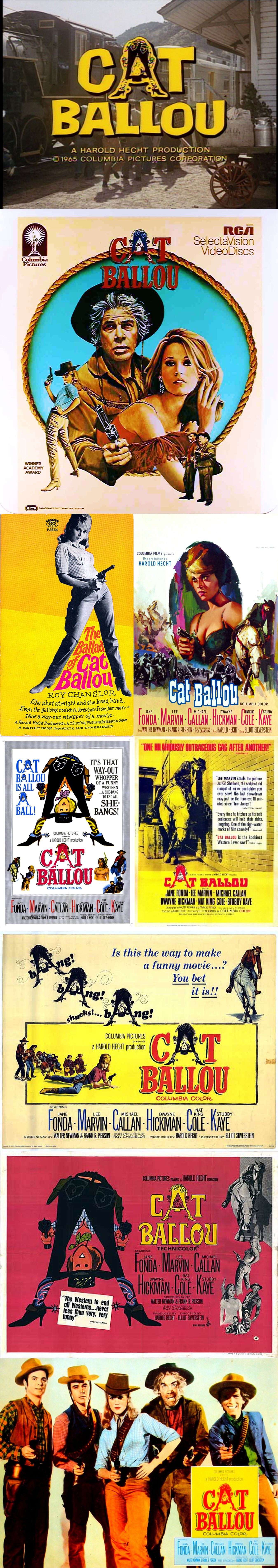 CAT BALLOU posters