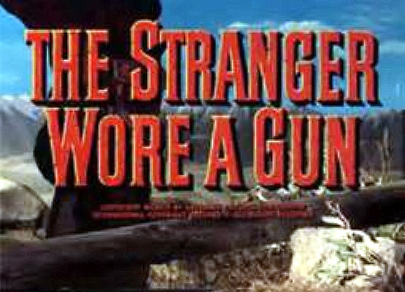 The Stranger Wore a Gun (1953) Banner