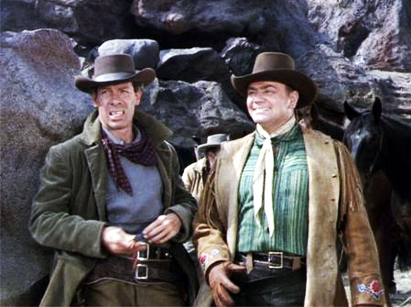 The Stranger Wore a Gun 1953 Marvin and Borgnine