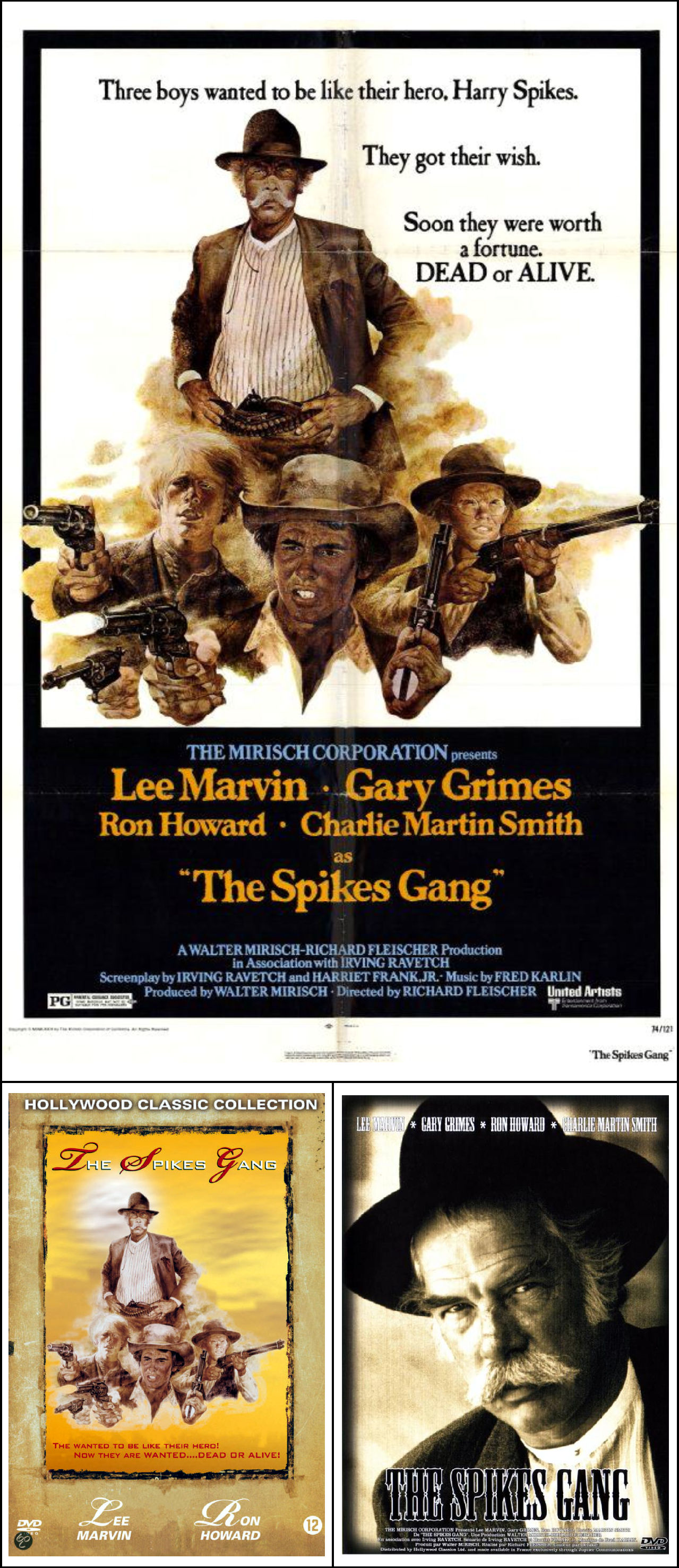 The Spikes Gang posters / 1974