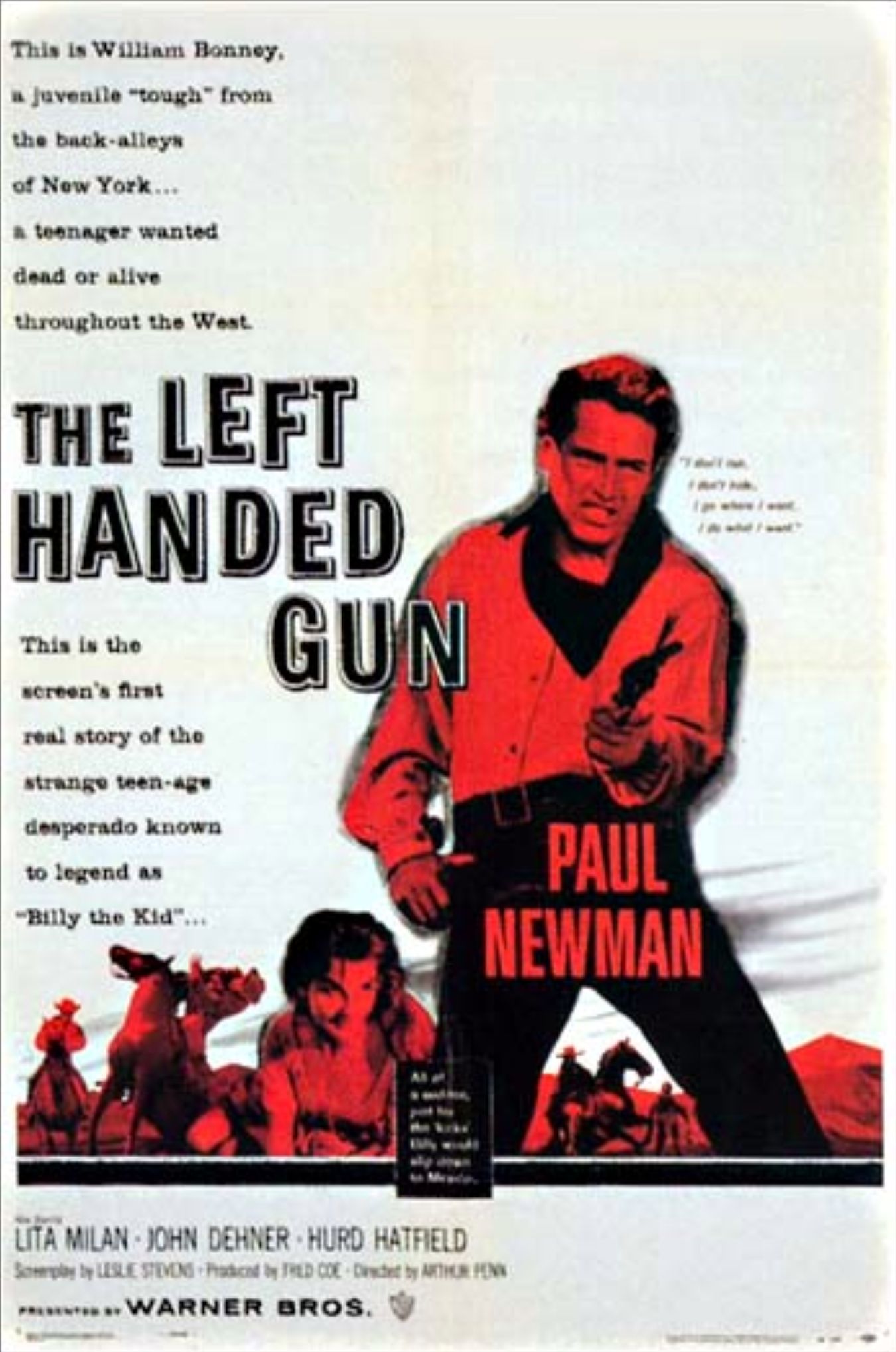 The Left Handed Gun poster 2