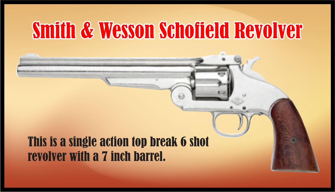 Smith and Wesson top loading handgun