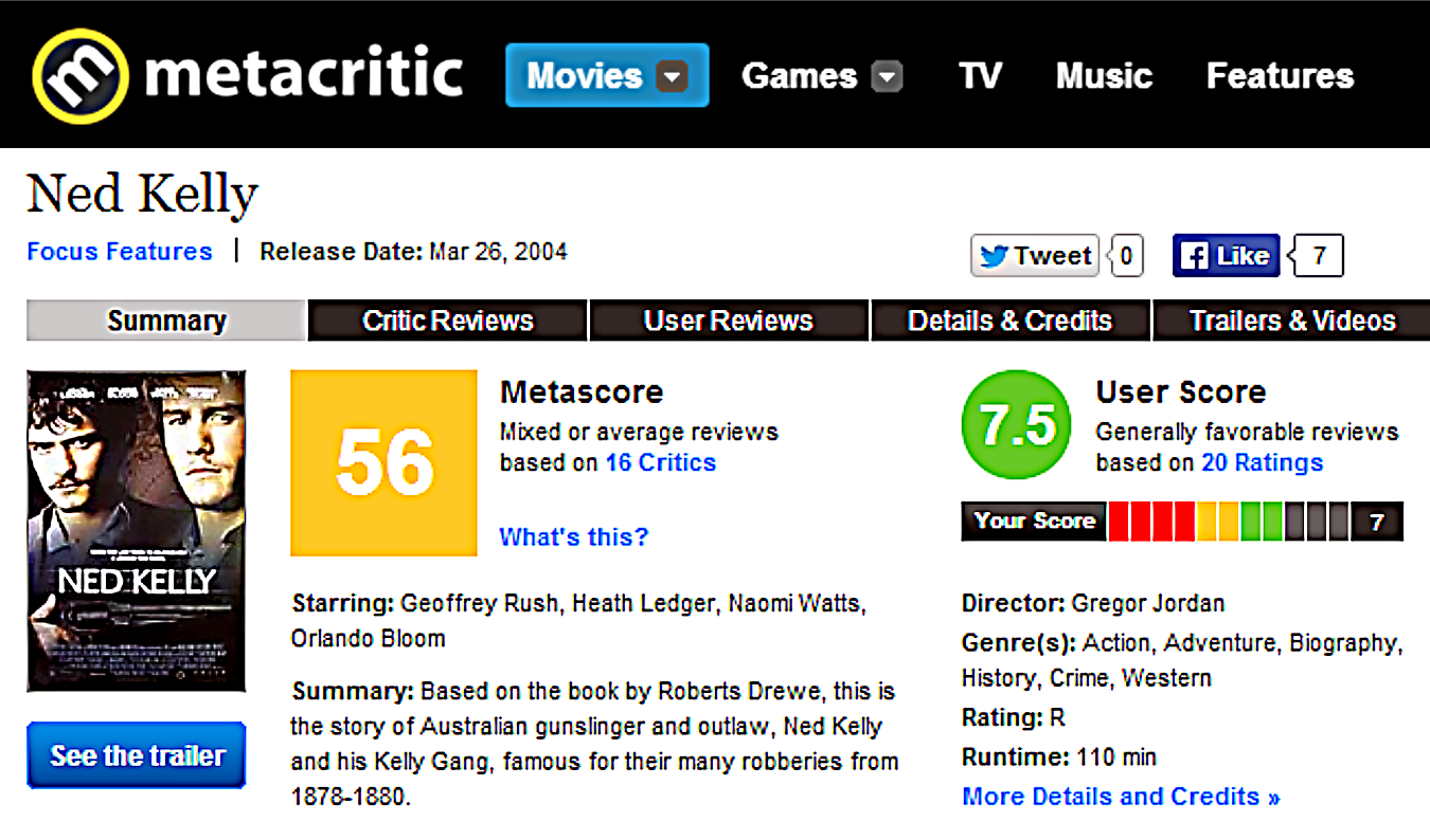 Metacritic review
