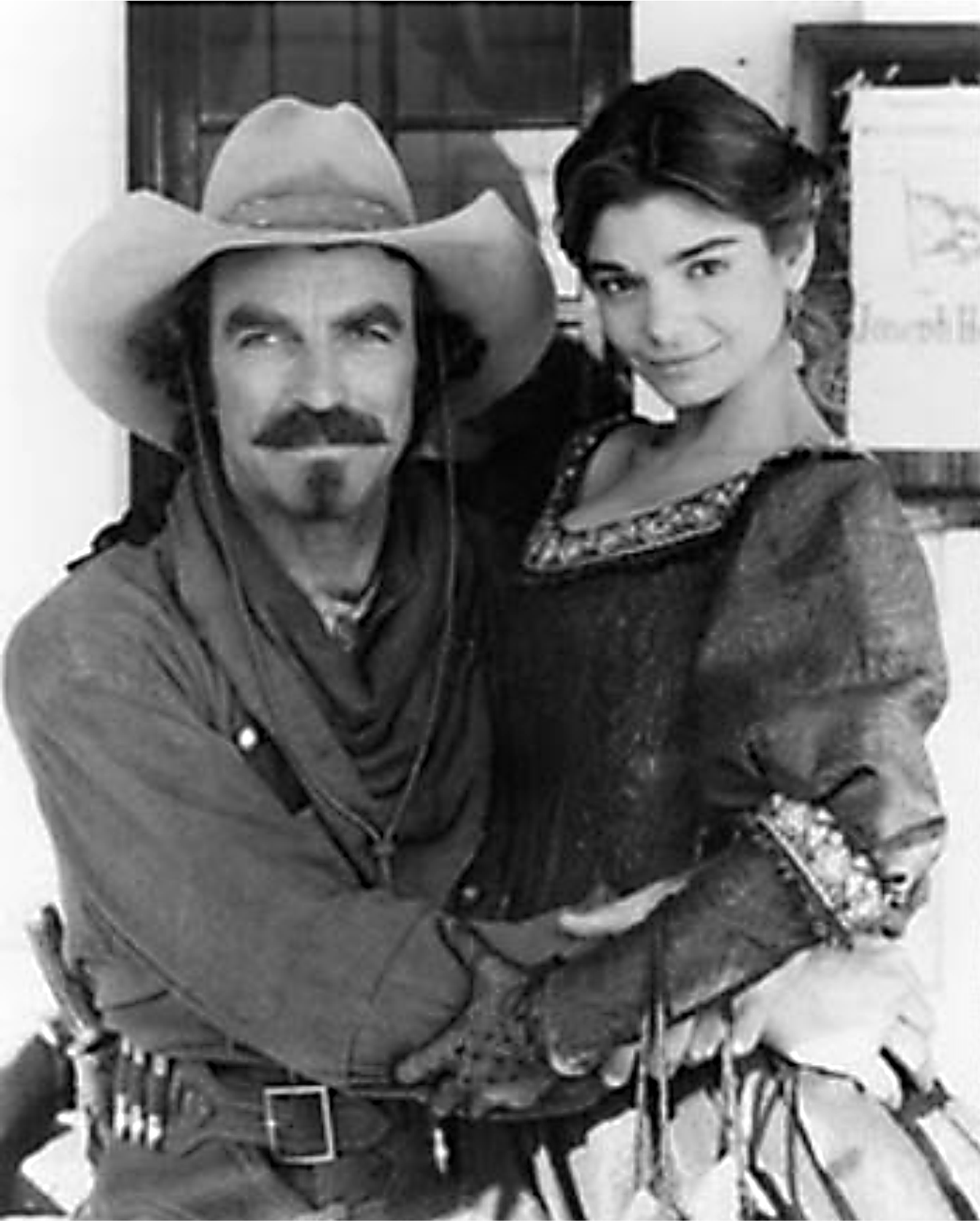 QUIGLEY DOWN UNDER Selleck with Laura San Giacomo 3