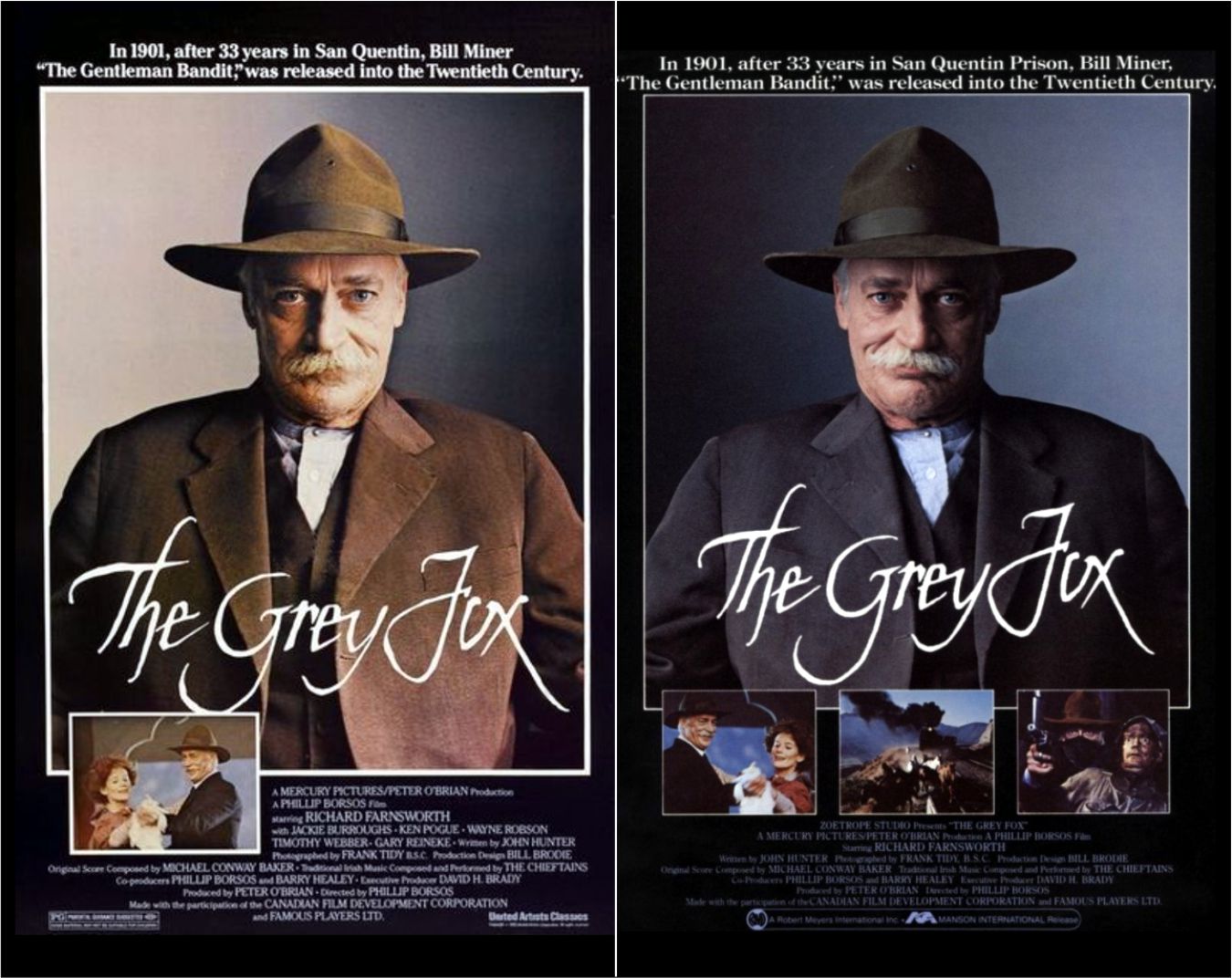 The Grey Fox Posters