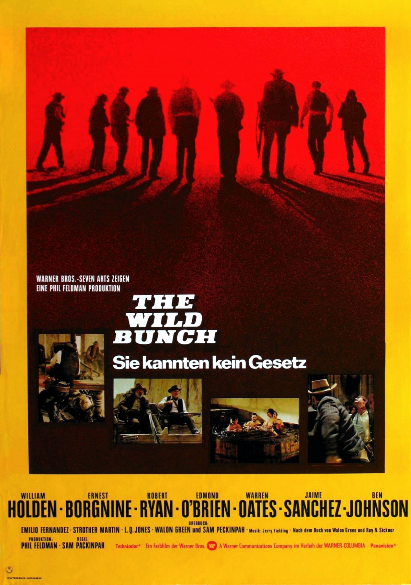 The Wild Bunch poster 13.5