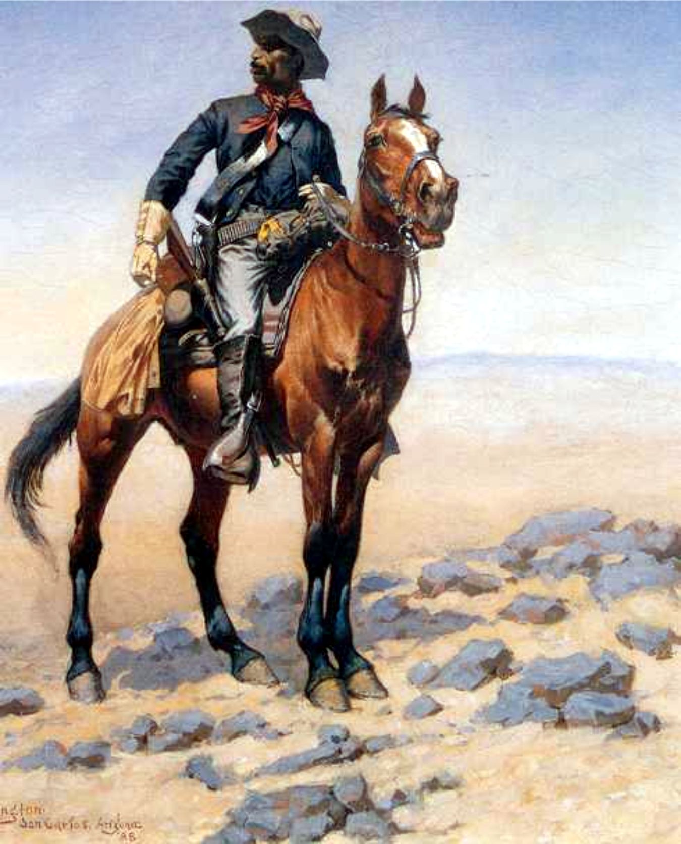 BUFFALO SOLDIER - Frederick Remington