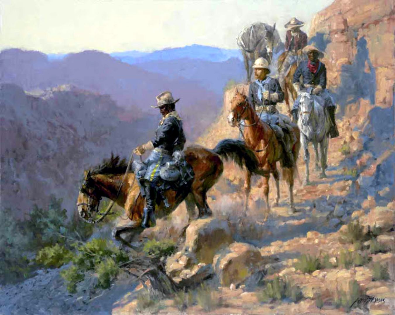 BUFFALO SOLDIERS - artist unknown to me