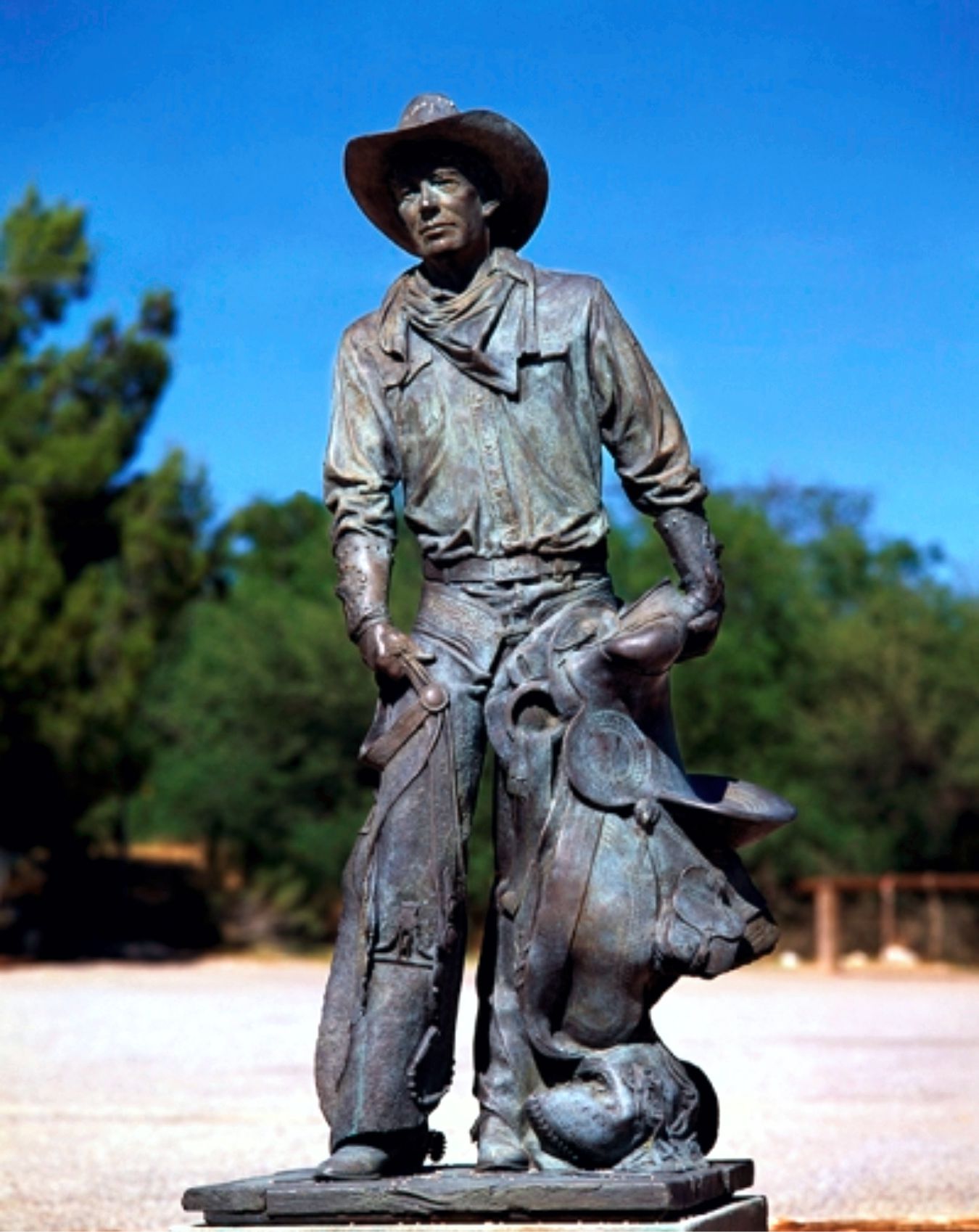 Colossal Ranch Buck McCain Statue The Cowboy
