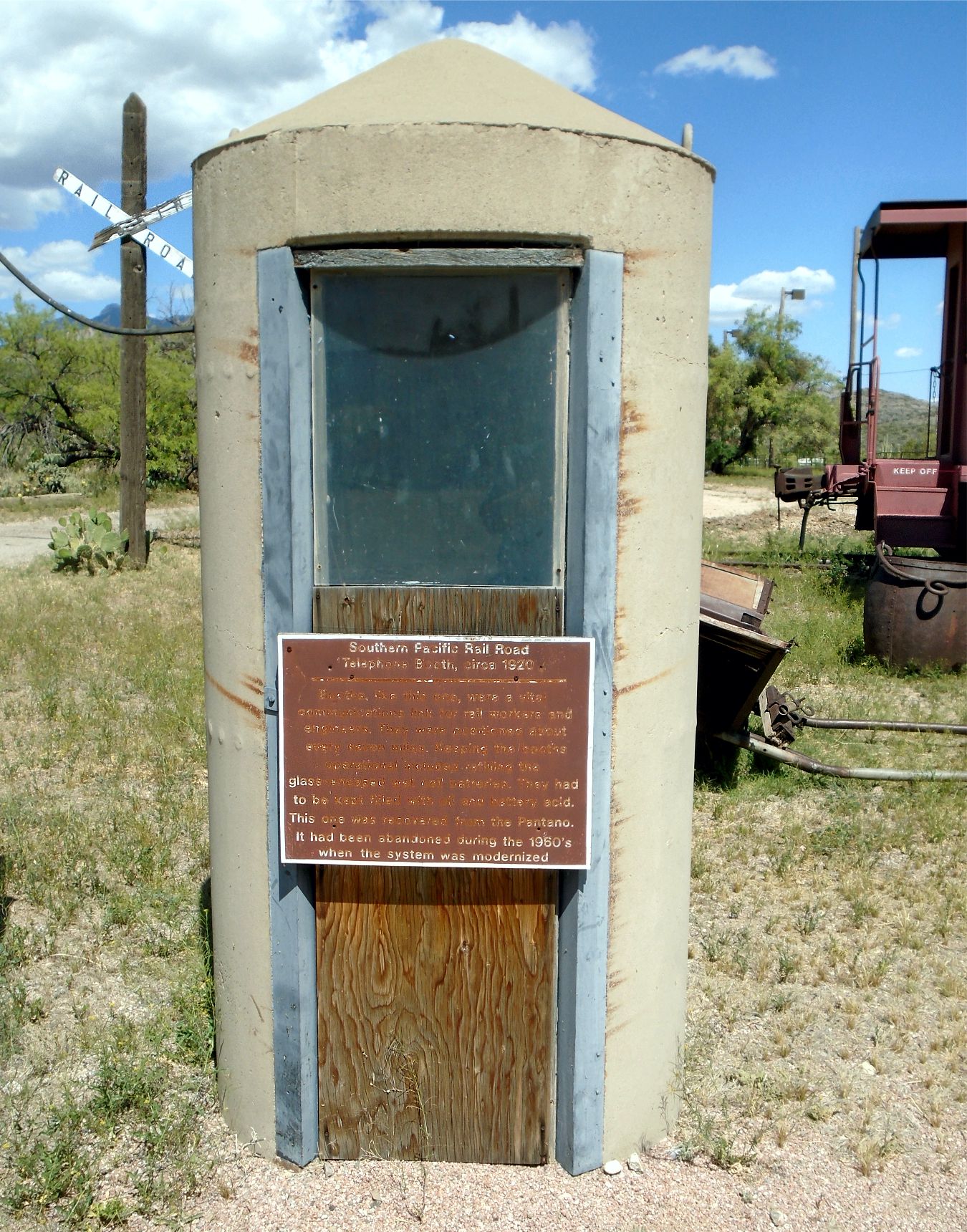 Colossal Ranch phone booth
