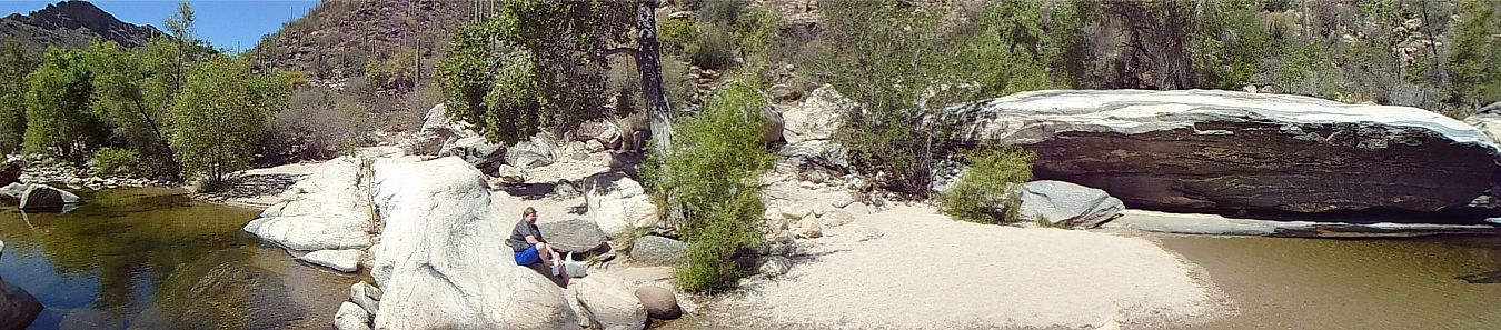 Sabino Canyon dip