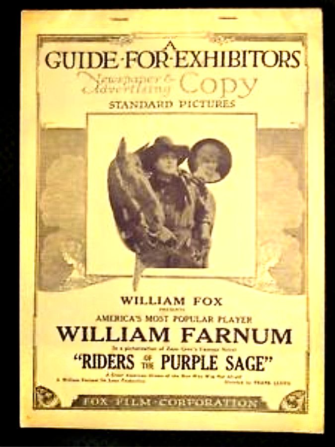 Riders of the Purple Sage 1918