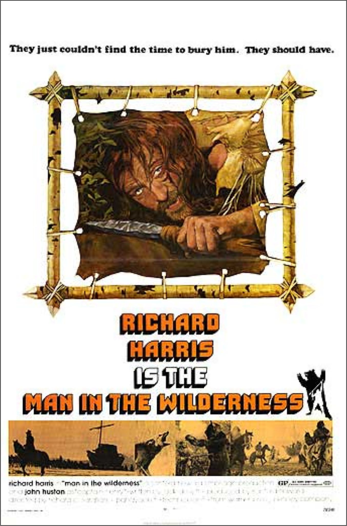 MAN IN THE WILDERNESS poster 1