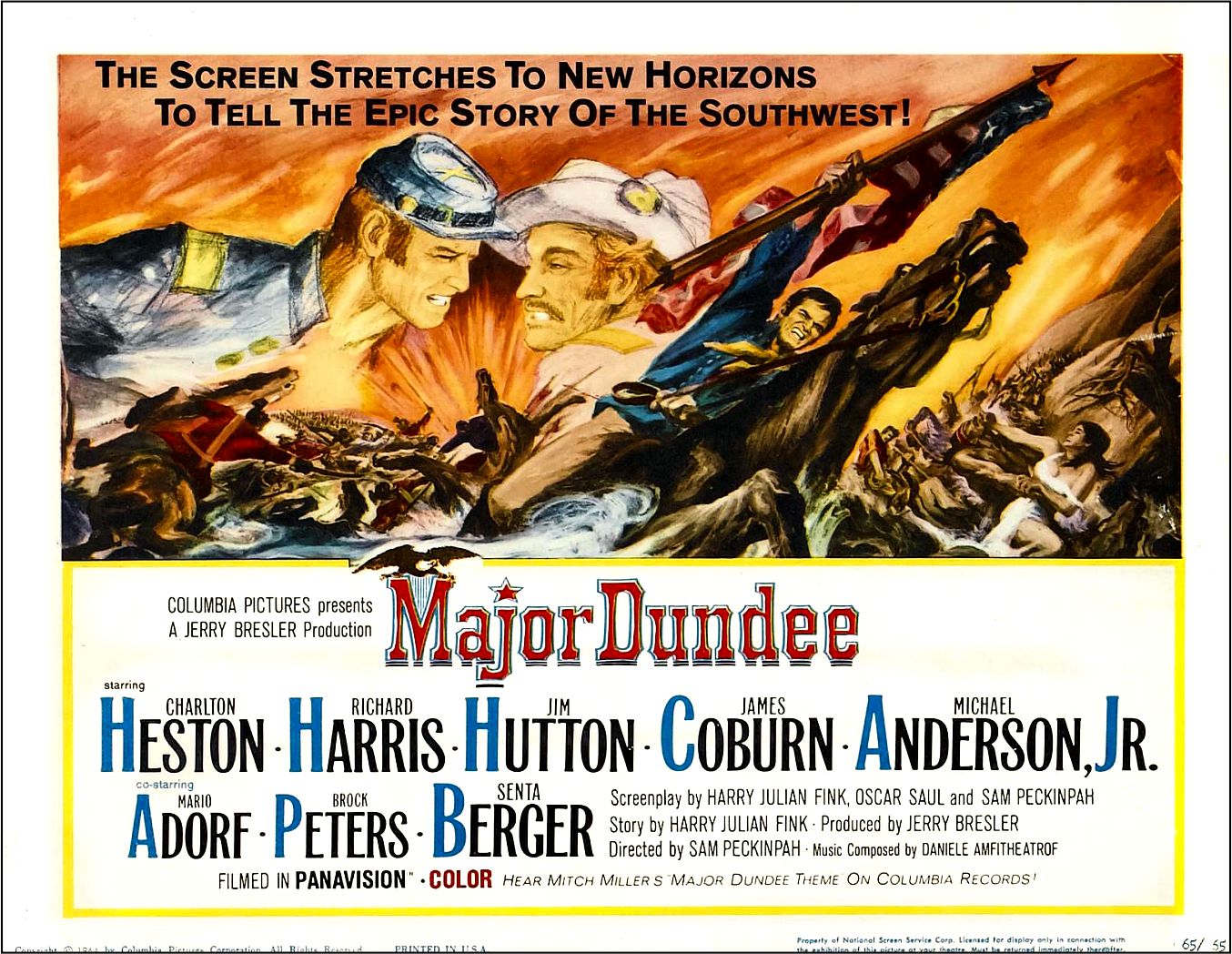 Major Dundee poster 2