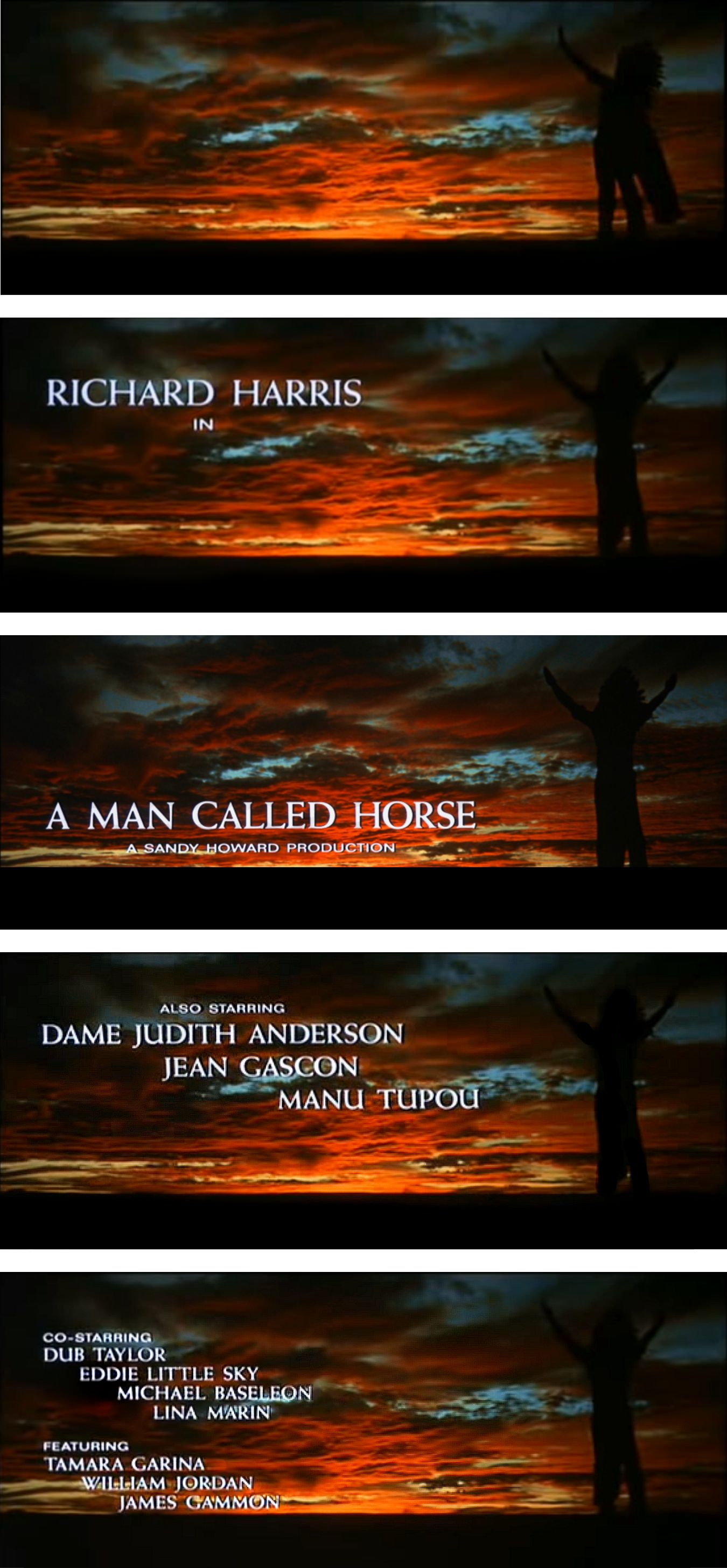 A Man Called Horse Cast and Credits 2