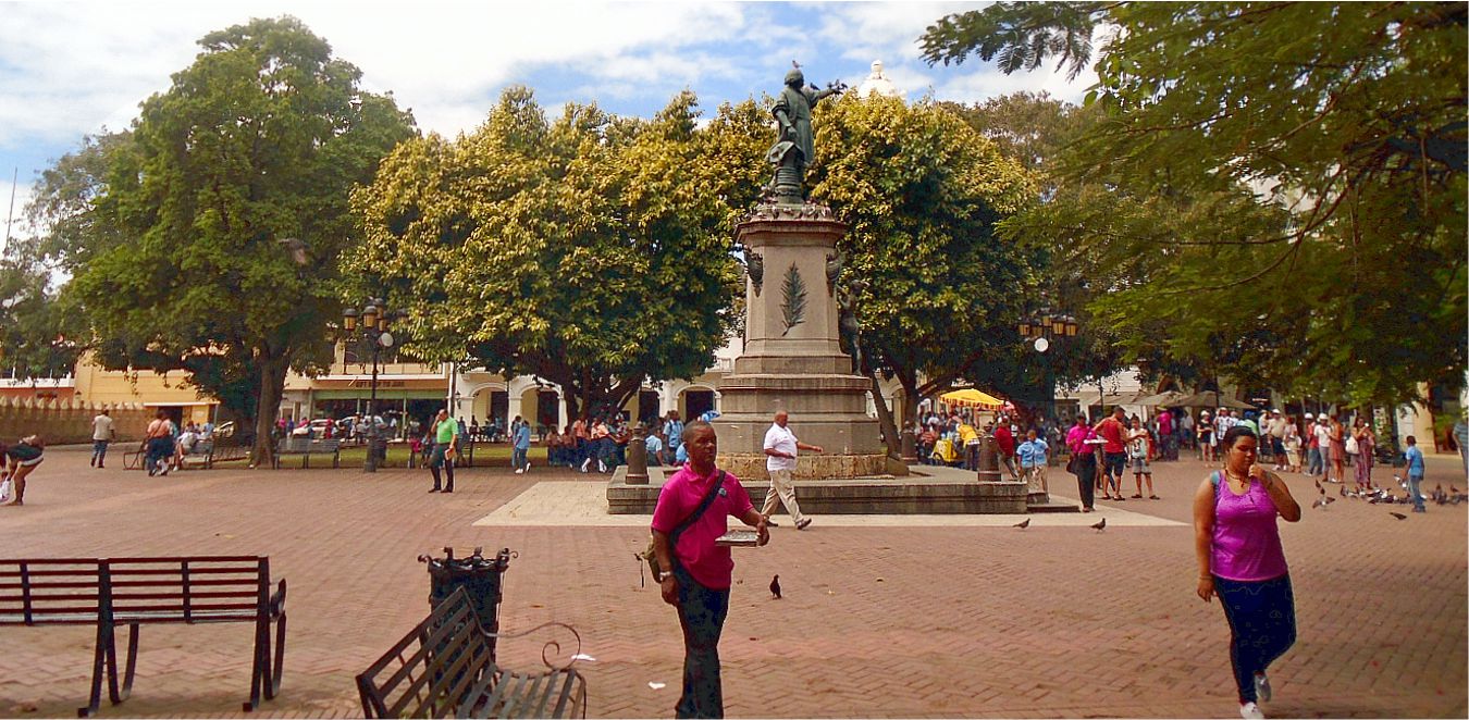 Downtown Santo Domingo Columbus Park