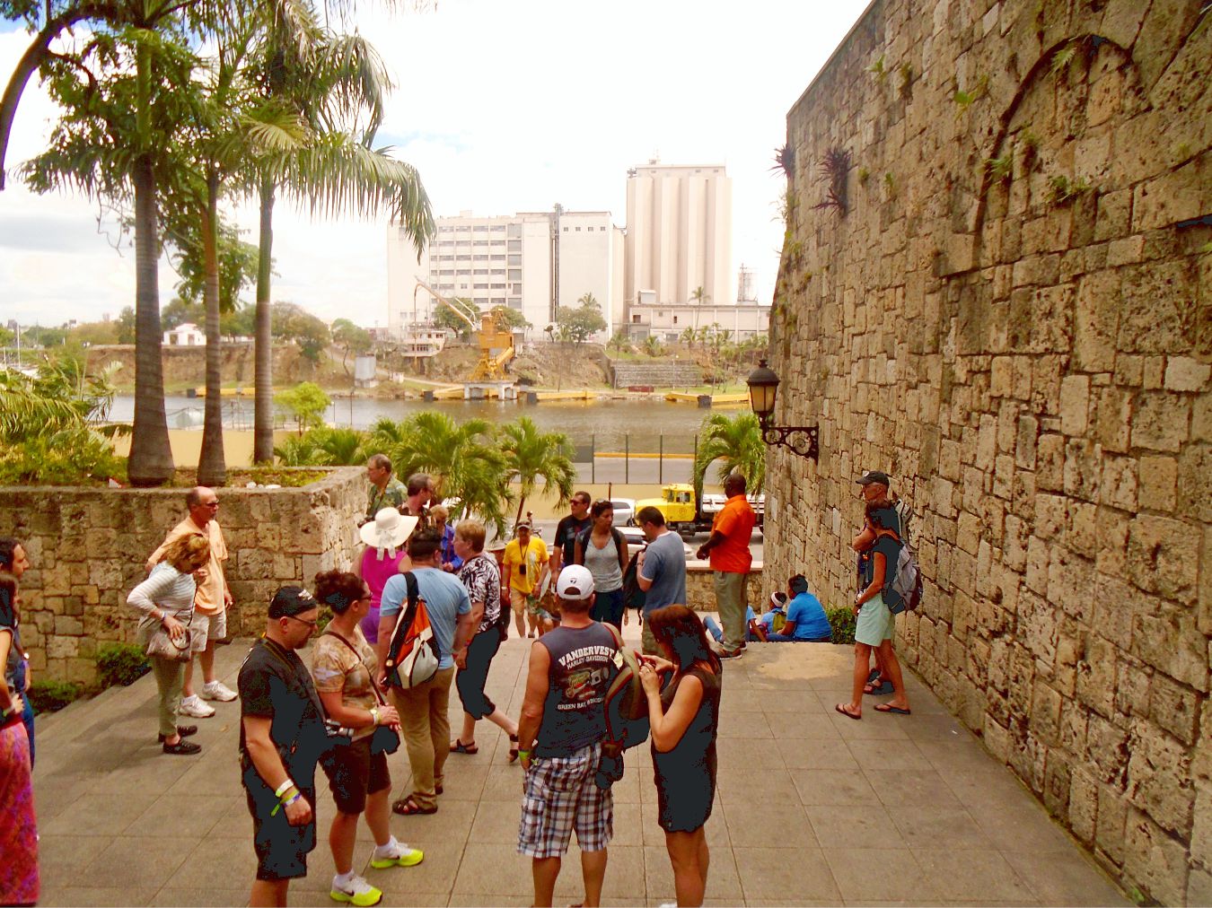 Downtown Santo Domingo rally point