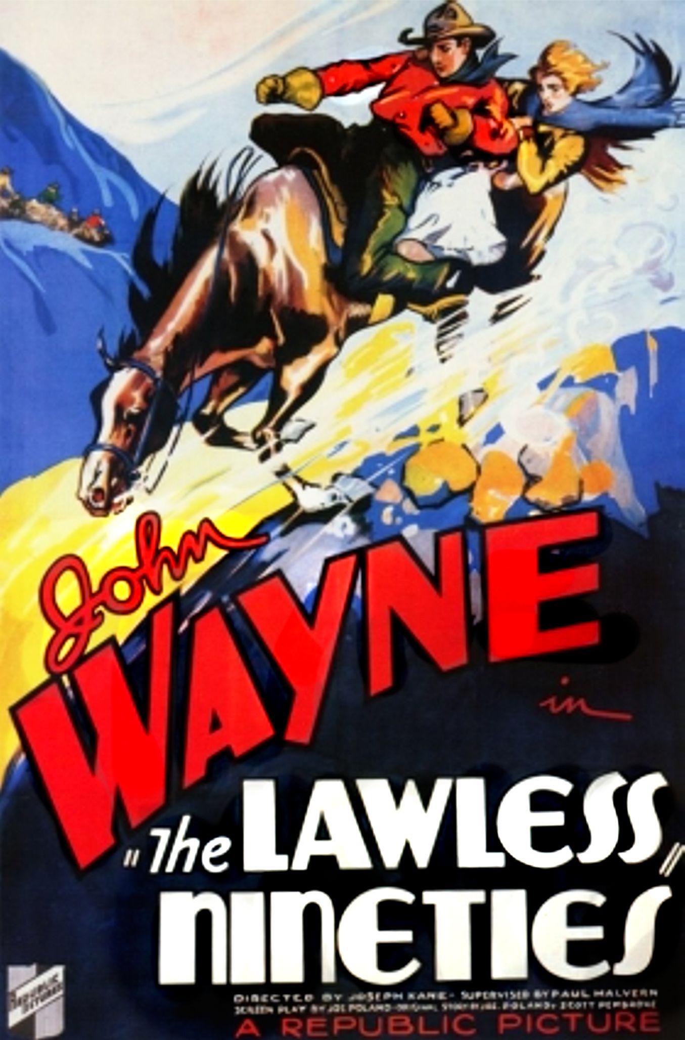 The Lawless Ninties 1936 poster