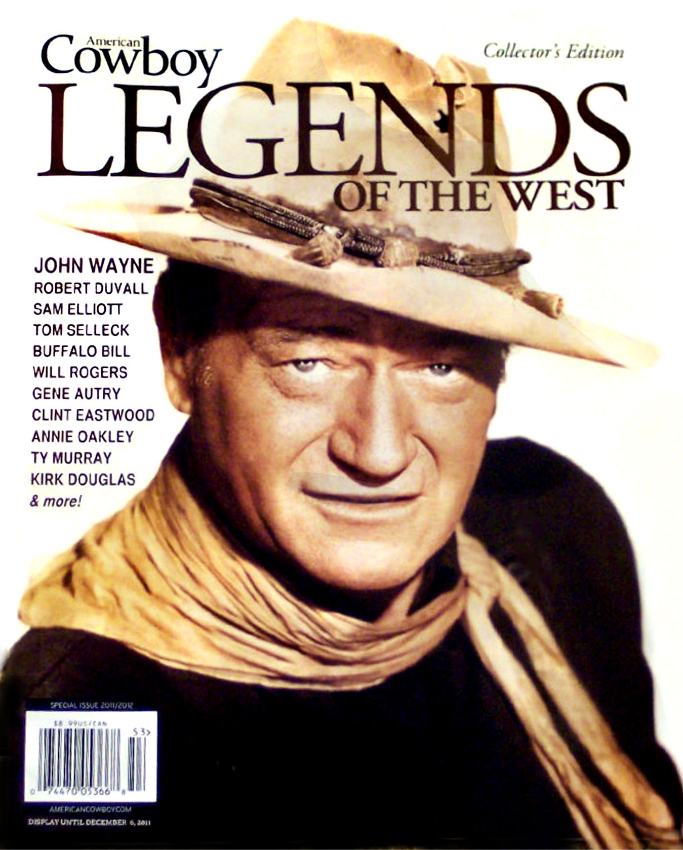 John Wayne Cowboy Legends Magazine