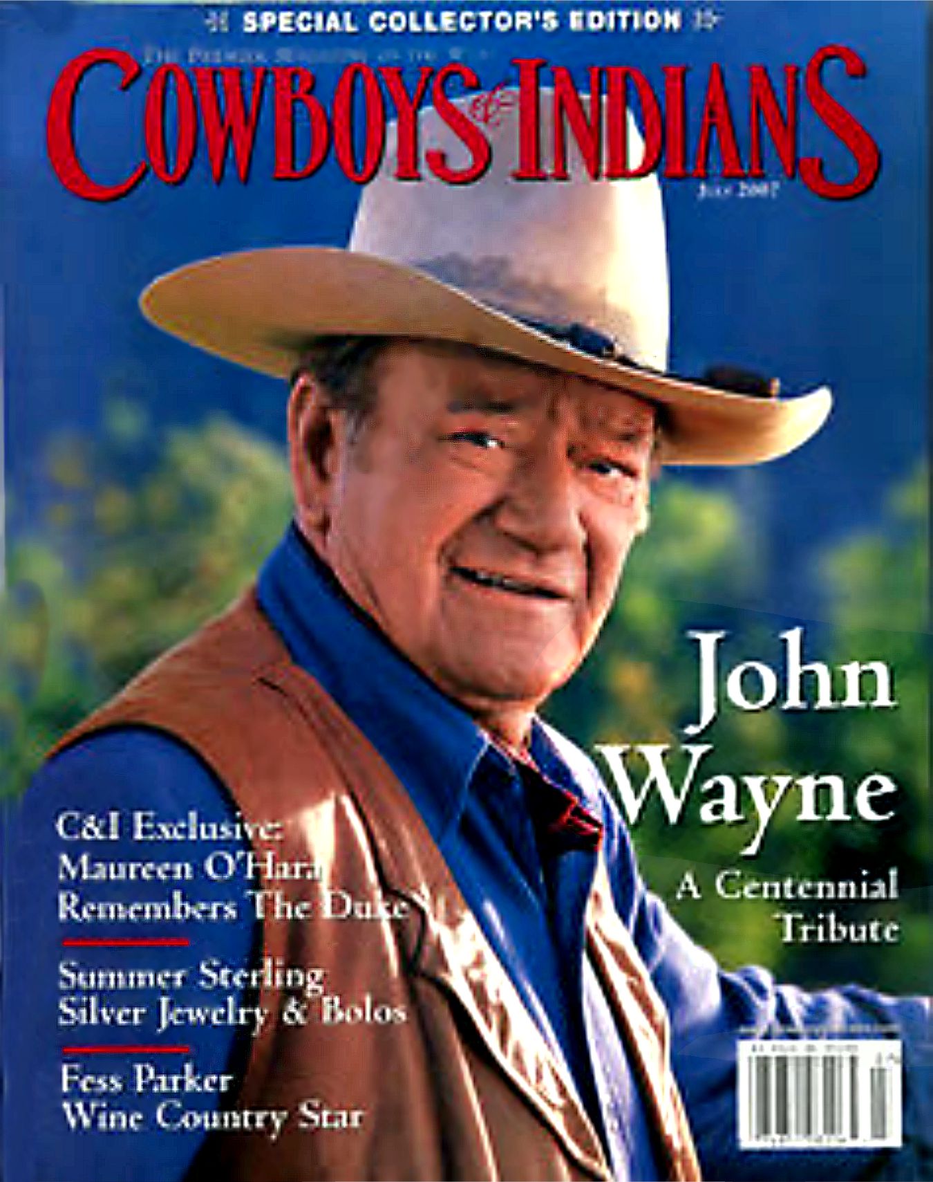 John Wayne Cowboys and Indians Magazine