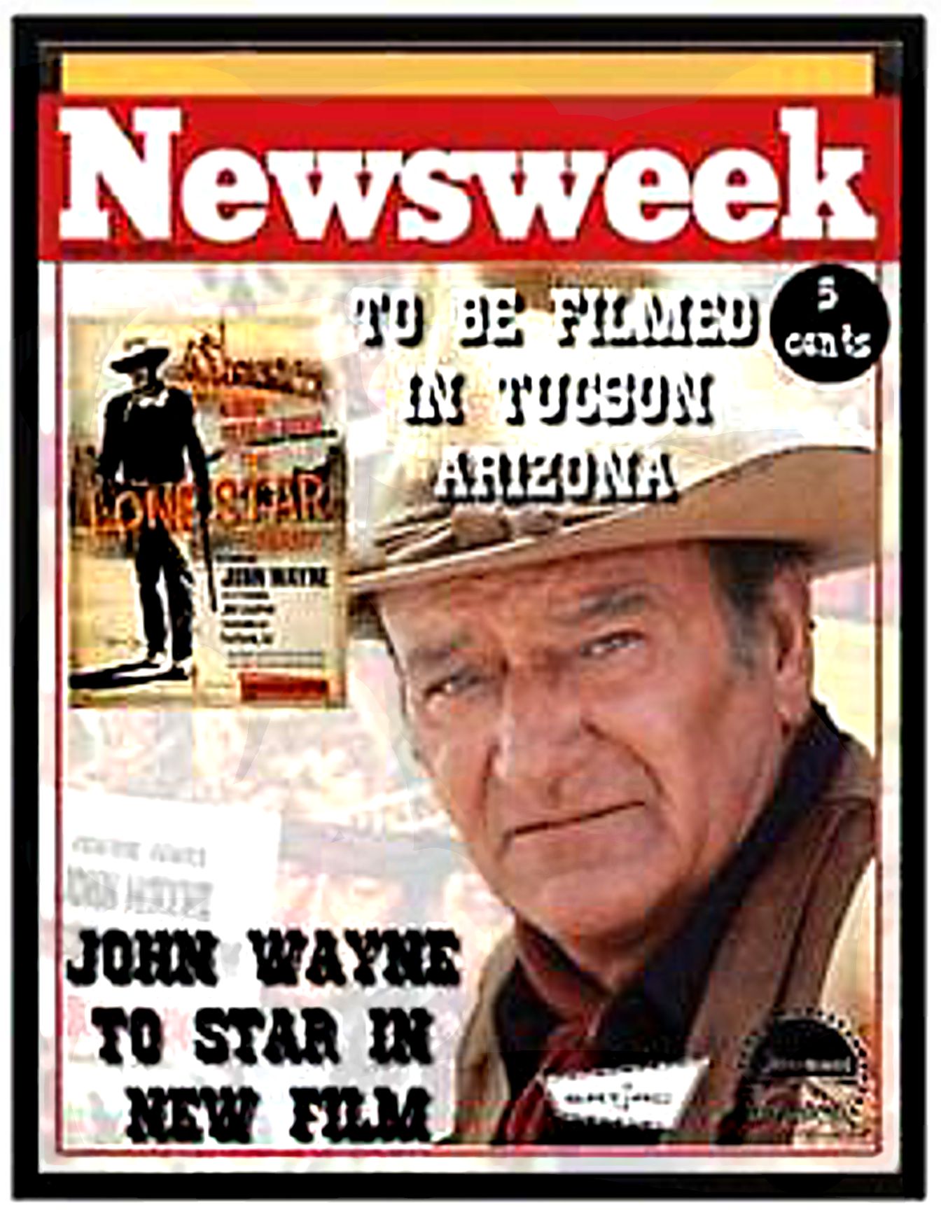 John Wayne Newsweek Magazine