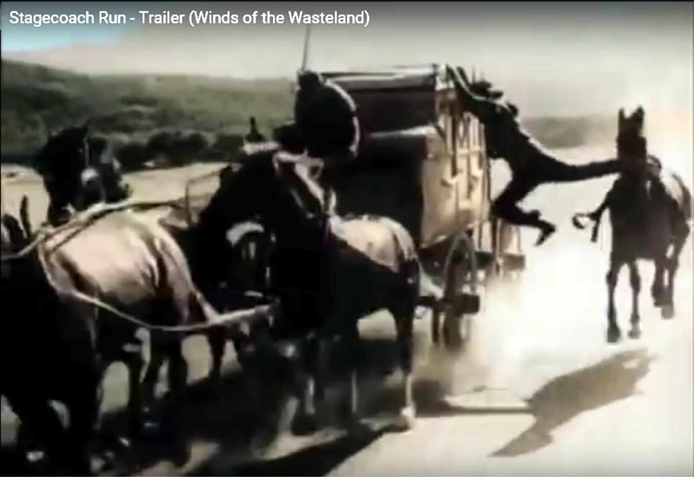 Stagecoach Run Yakima Canutt stunt 4