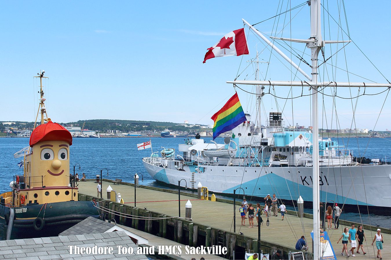 Halifax Harbour - Theodore and HMCS Sackville