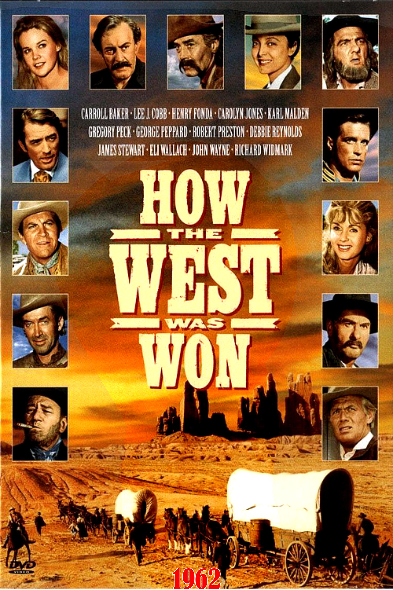 how the west was won poster