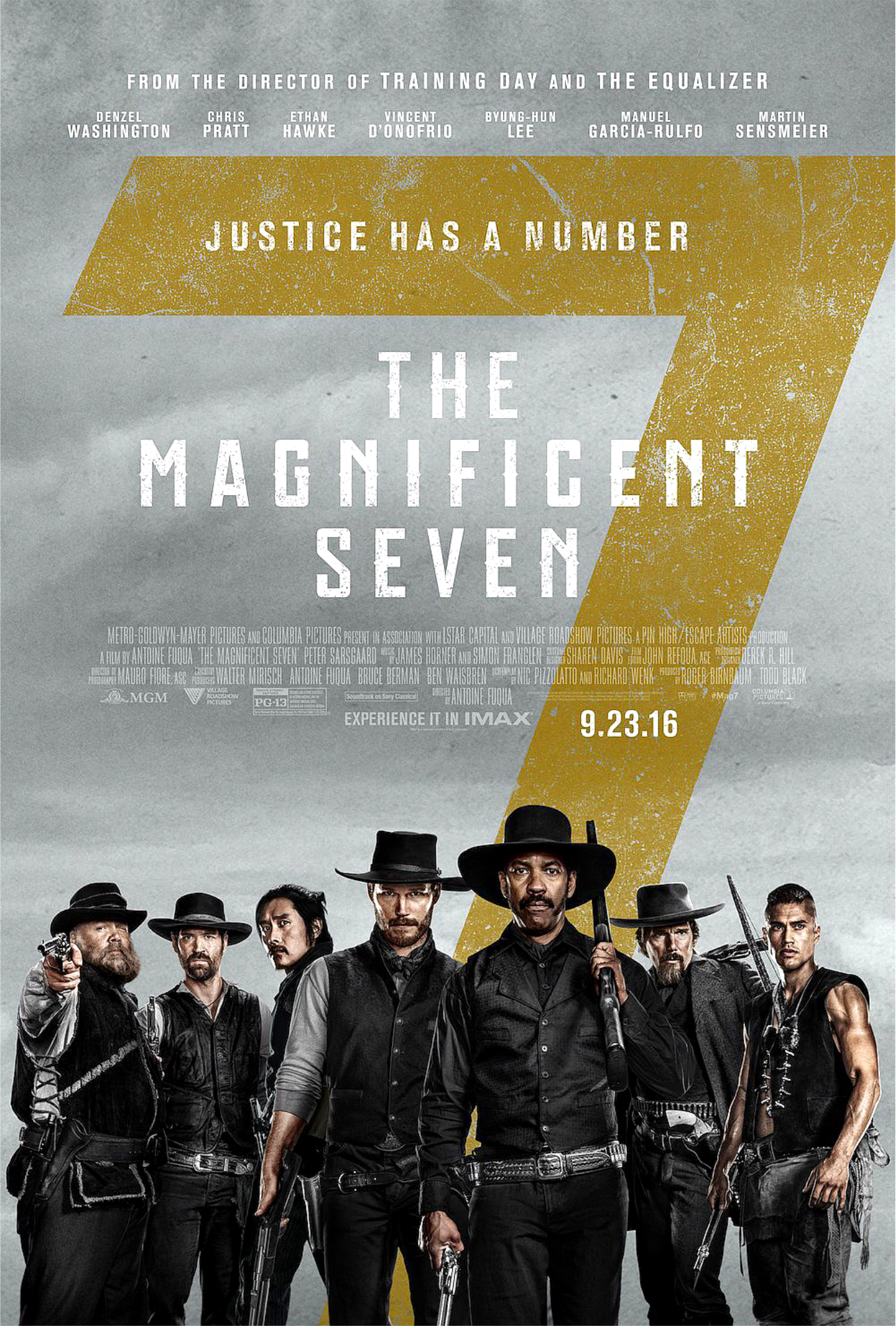 THE MAGNIFICENT 7 2016 - poster 2