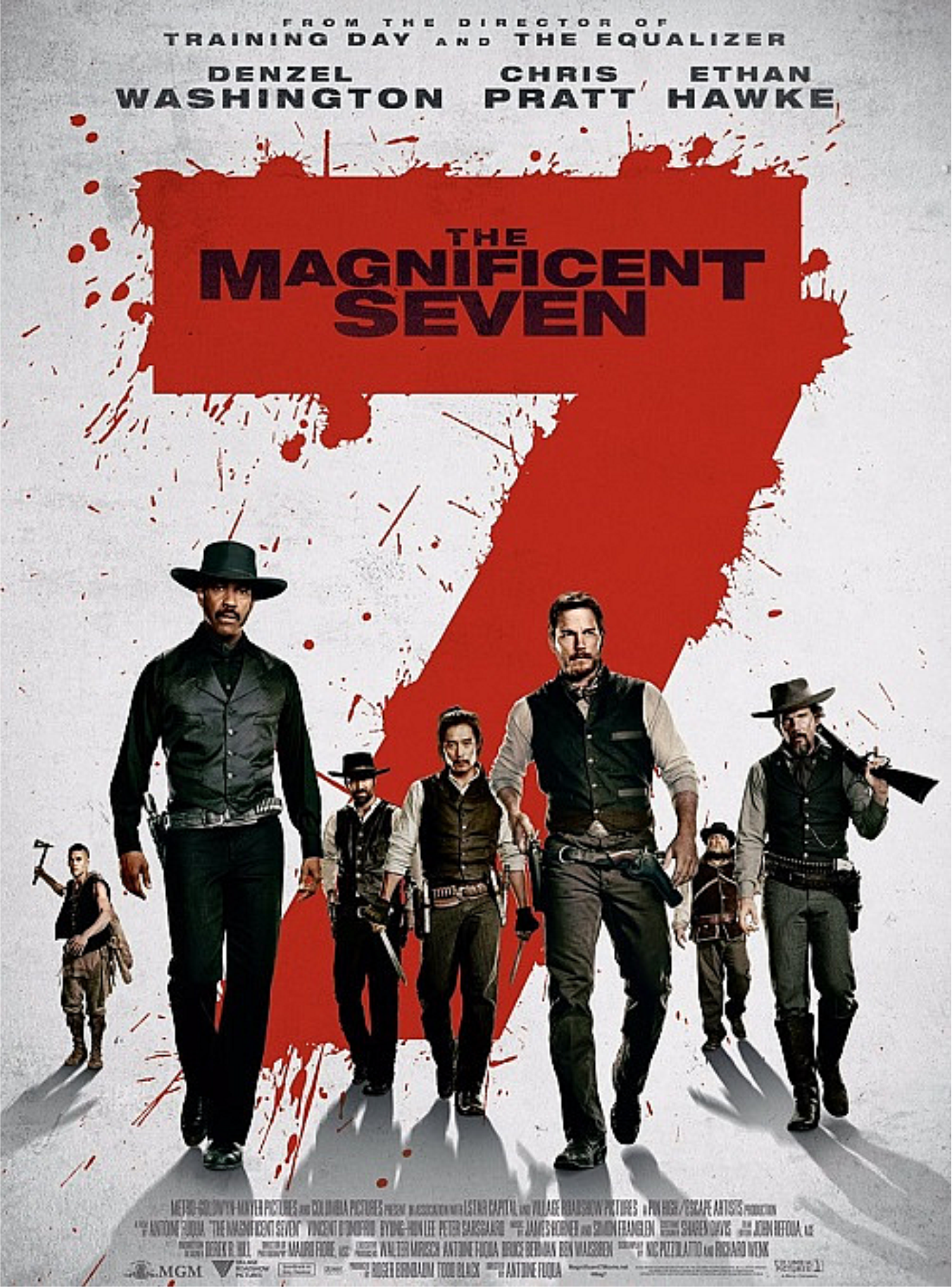 THE MAGNIFICENT 7 2016 - poster 3