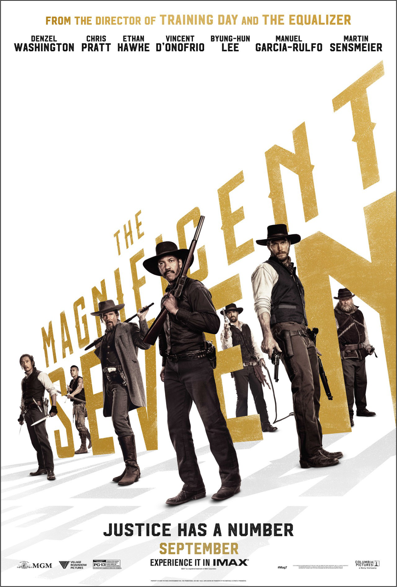 THE MAGNIFICENT 7 2016 - poster 4